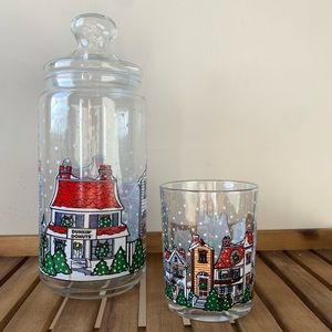 Christmas Snowy ❄️ Village Barware
